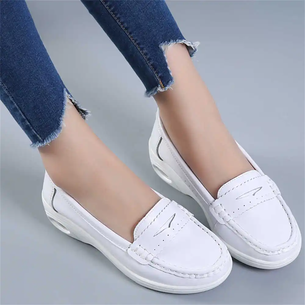 Streetwear Brand Expensive - Thick Sole Slipon White Trainers For