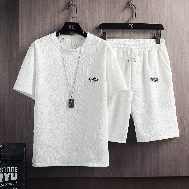 Streetwear Brand Shorts - Summer Casual Cotton Short Sleeve T-Shirt
