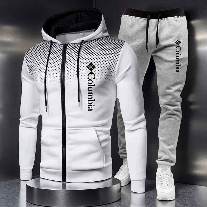 Streetwear Zipper - Autumn Winter Sportswear California Mens Sporty