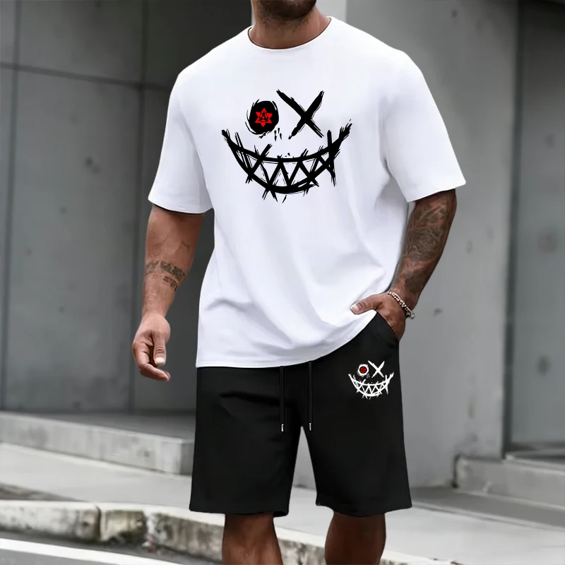 2026 Summer Men's Set T-shirt& - Streetwear Brand Shorts のレビューと価格