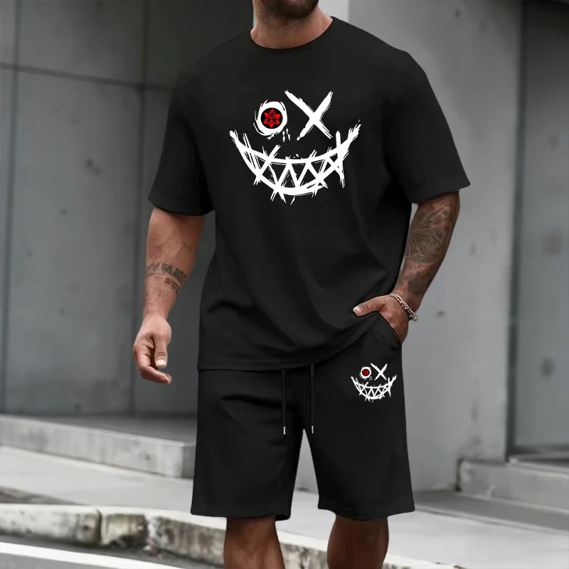 2026 Summer Men's Set T-shirt& - Streetwear Brand Shorts のレビューと価格