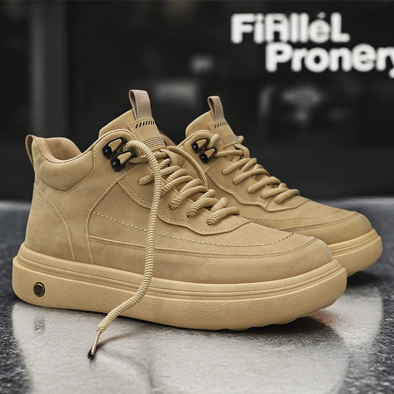 Mens Oxford Boots Casual High  - Streetwear Zipper のレビューと価格