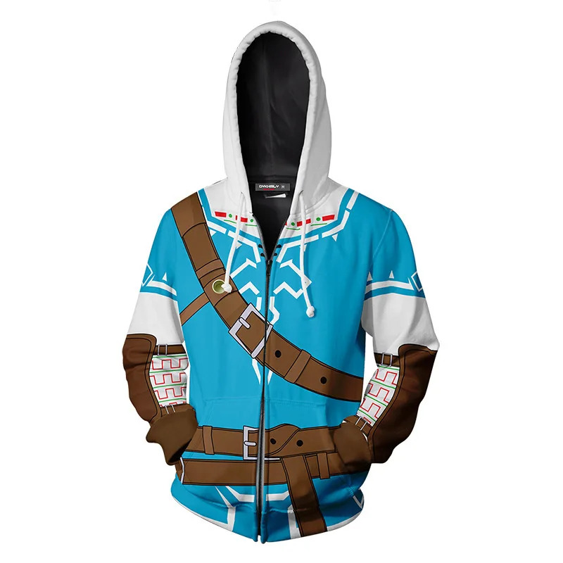 Cosplay Legend Zelda Link Zipp - Streetwear Zipper のレビューと価格
