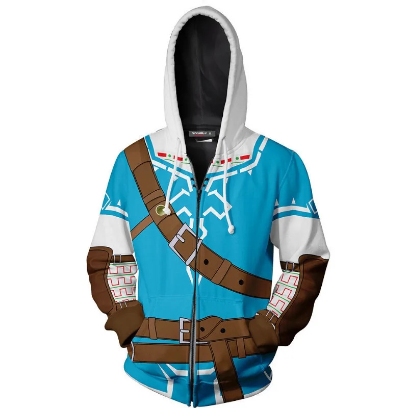 Cosplay Legend Zelda Link Zipp - Streetwear Zipper のレビューと価格