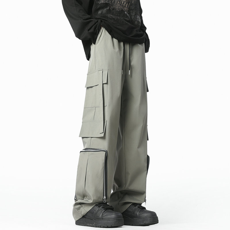 Fashion Men Cargo Pants Loose  - Streetwear Brand のレビューと価格