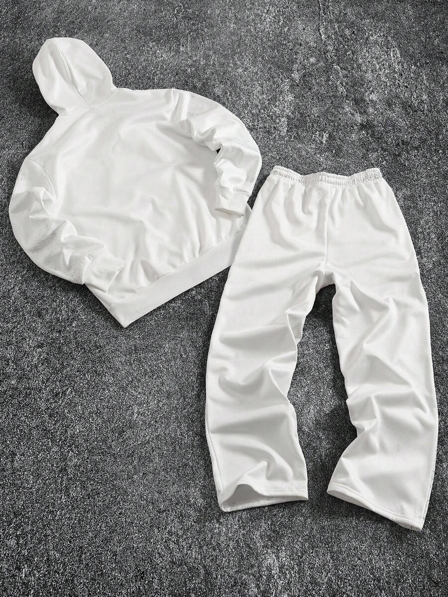 Mens White Zip Up Hoodie With  - Streetwear Zipper のレビューと価格