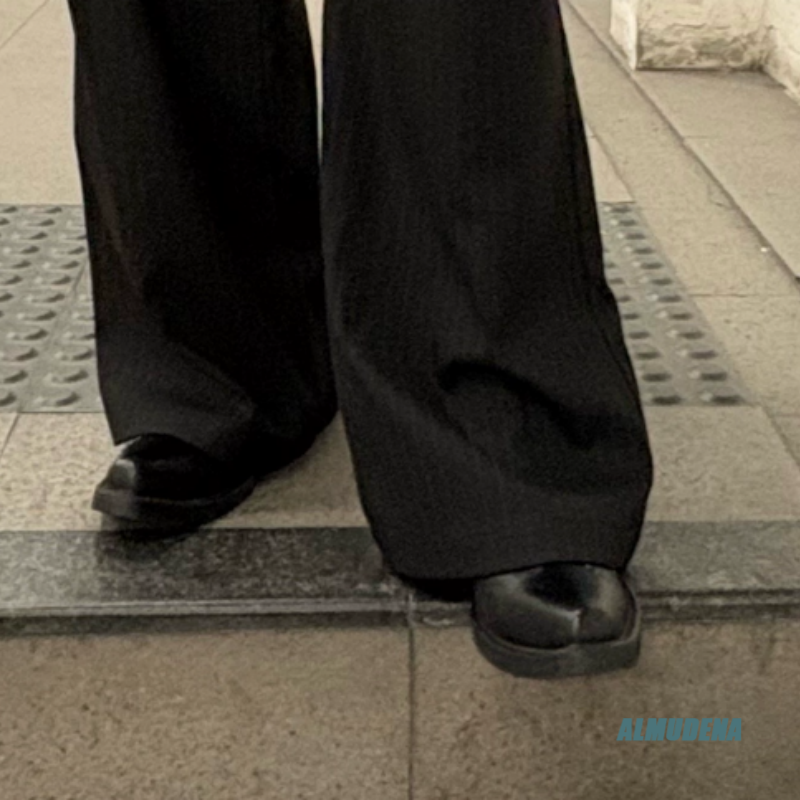 Street Style Black Leather Ank - Streetwear Zipper のレビューと価格