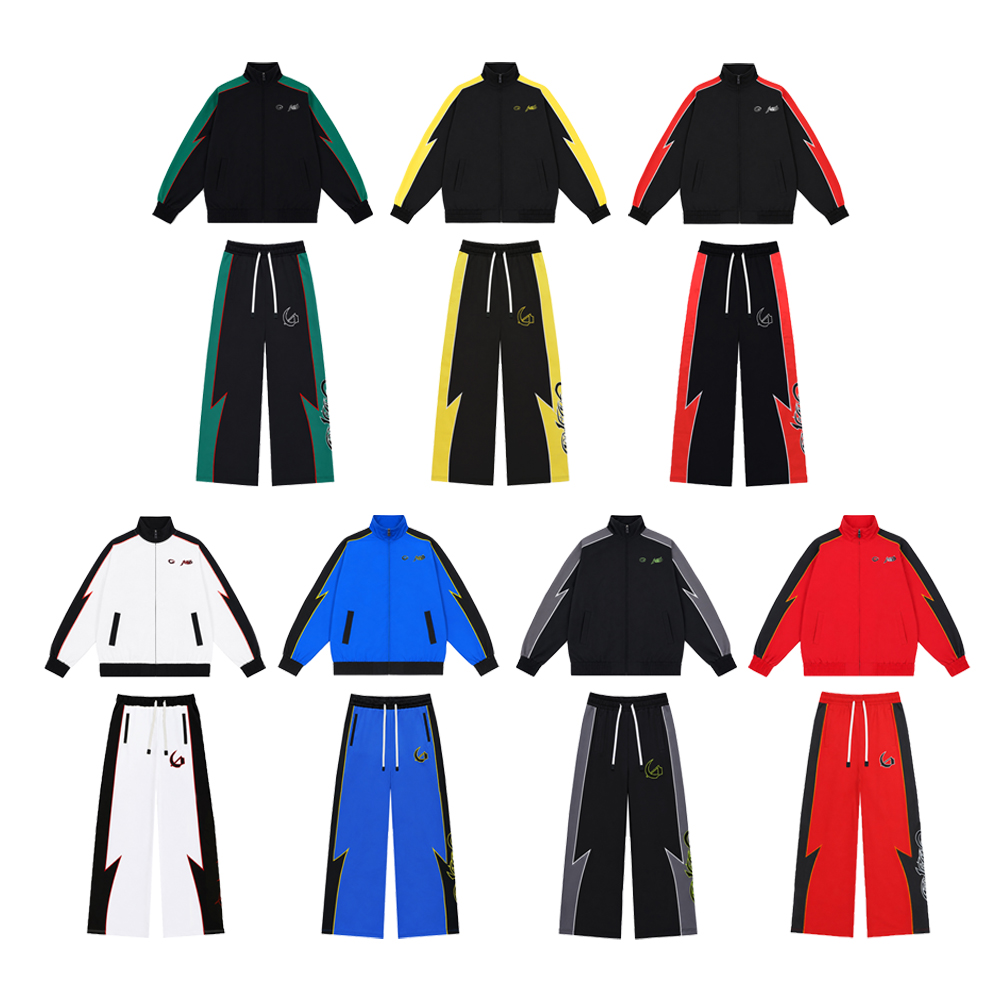 Y2k Streetwear Men's Sets Two  - Streetwear Zipper のレビューと価格