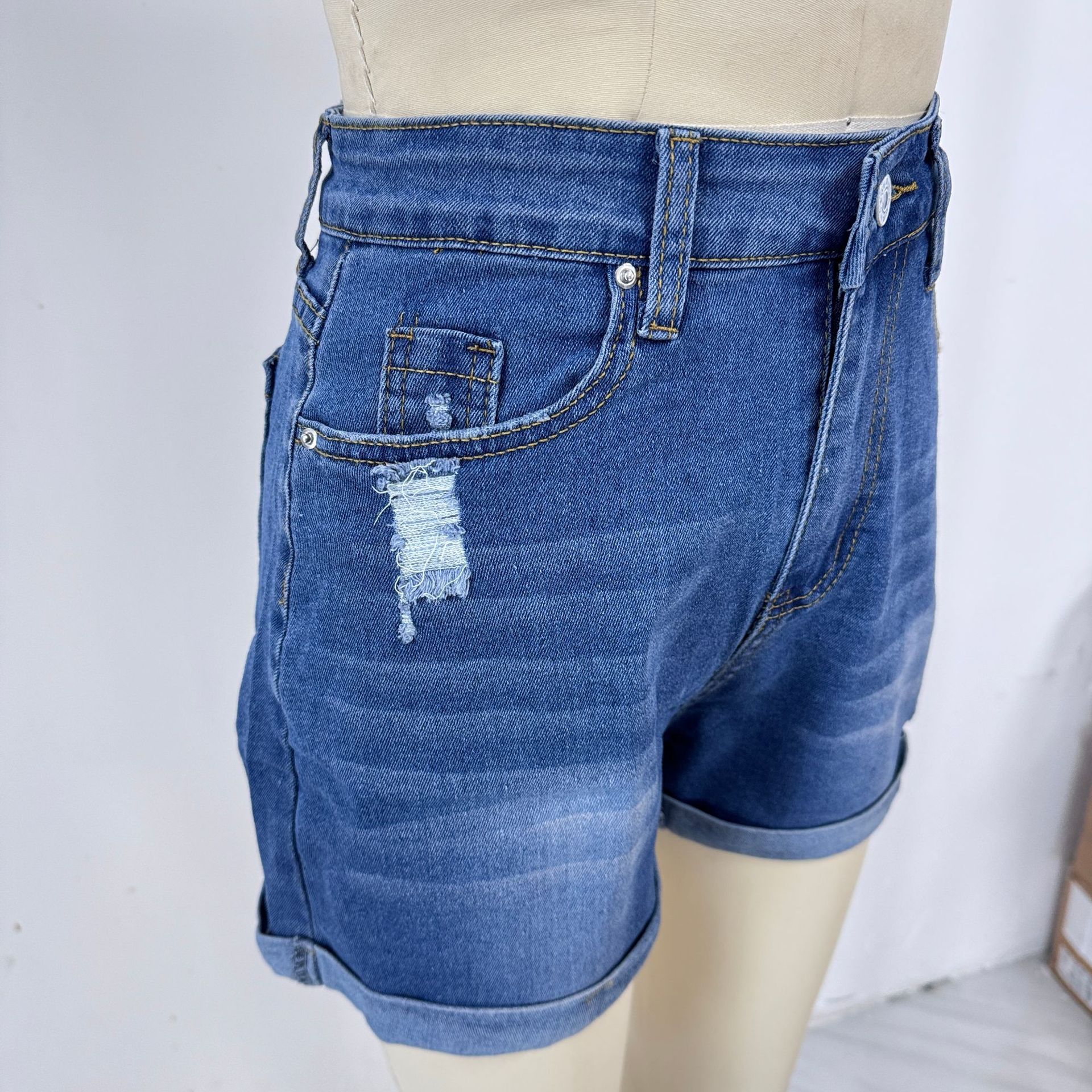 Shorts Jeans Women Streetwear  - Streetwear Brand Shorts のレビューと価格
