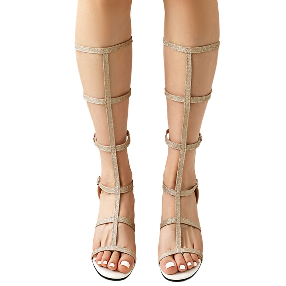 Ladies Strappy Gladiator Sanda - Streetwear Zipper のレビューと価格