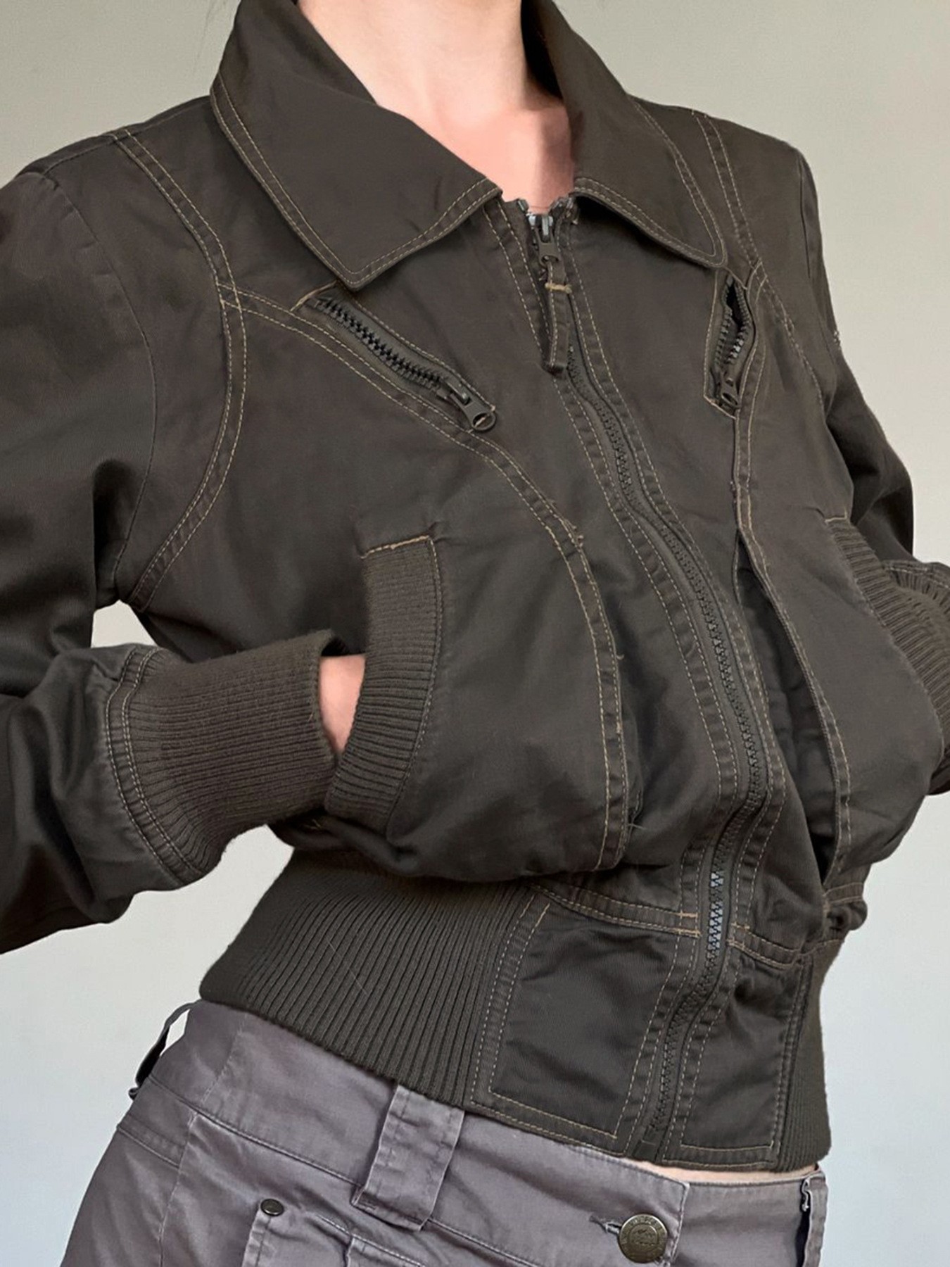 Summer Men's Clothing Slim Fit - Streetwear Zipper のレビューと価格