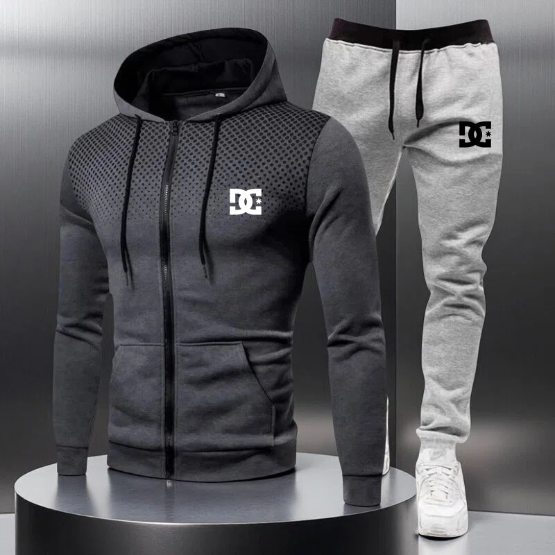 Men's hooded sweatshirt and sw - Streetwear Zipper のレビューと価格