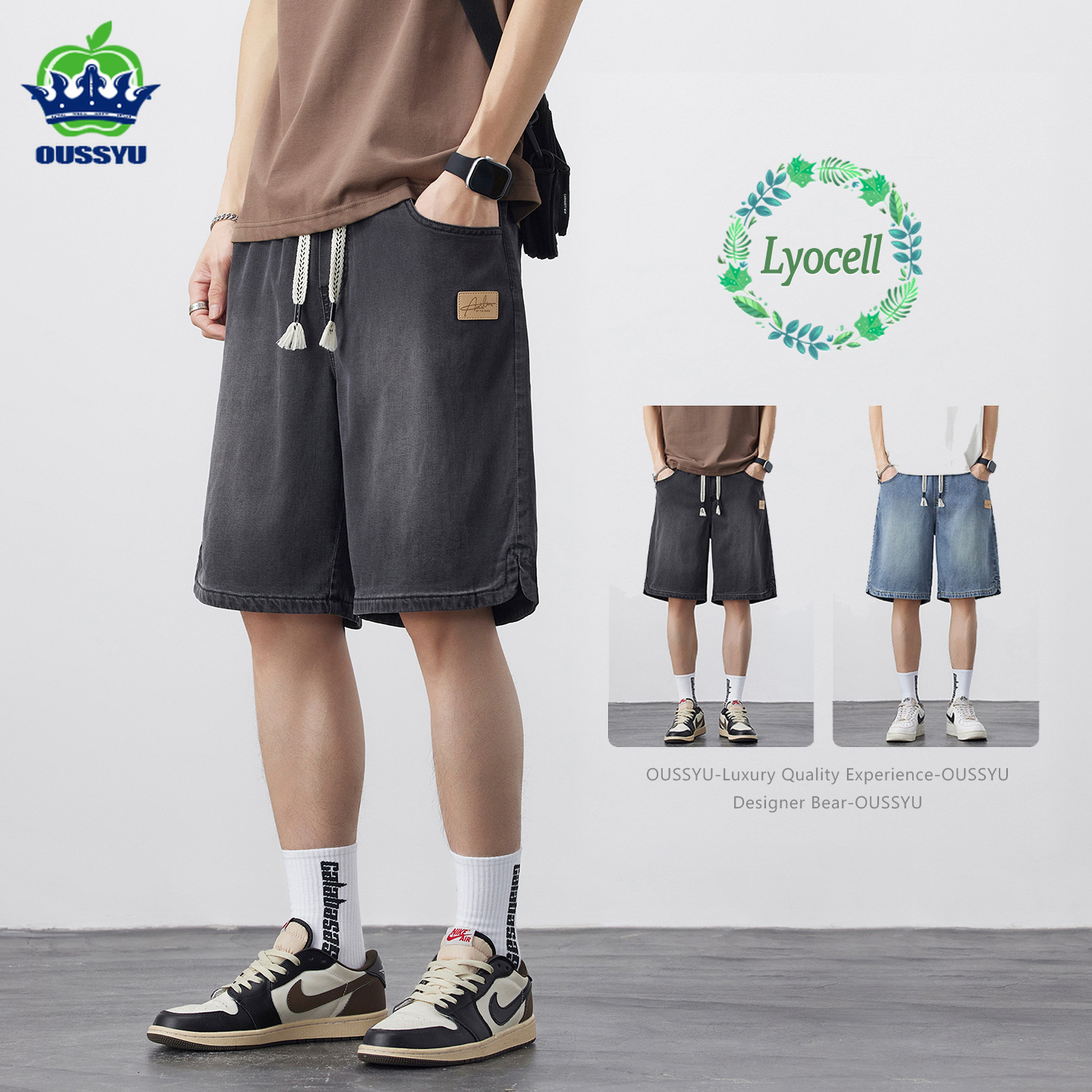 Brand Clothing Summer Thin Men - Streetwear Brand Jorts のレビューと価格
